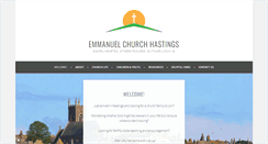 Desktop Screenshot of emmanuelhastings.org.uk